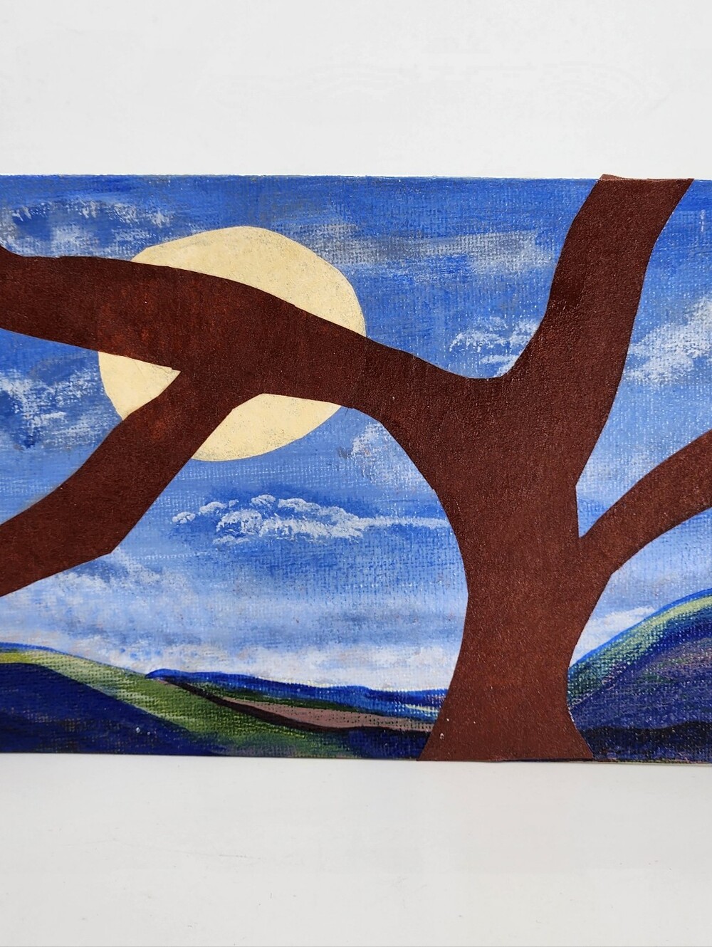 Mixed Media Art- Acrylic & Collage - Painting by Butterfly Rising Designs